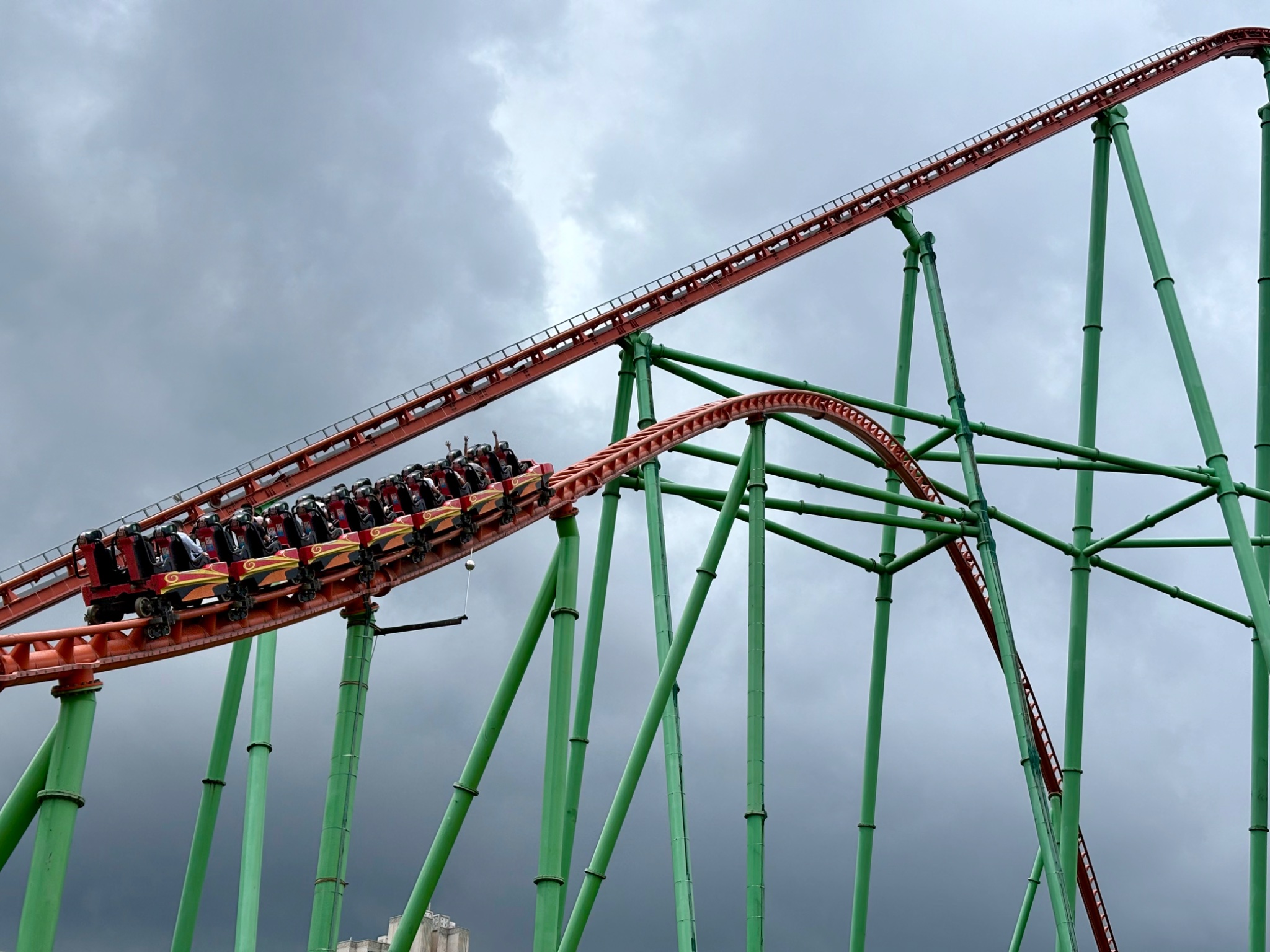 Coaster Through the Clouds